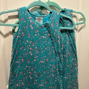 Set of two Posh Peanut sleep sacks, size 6-18 months, 2.5 TOG, EUC